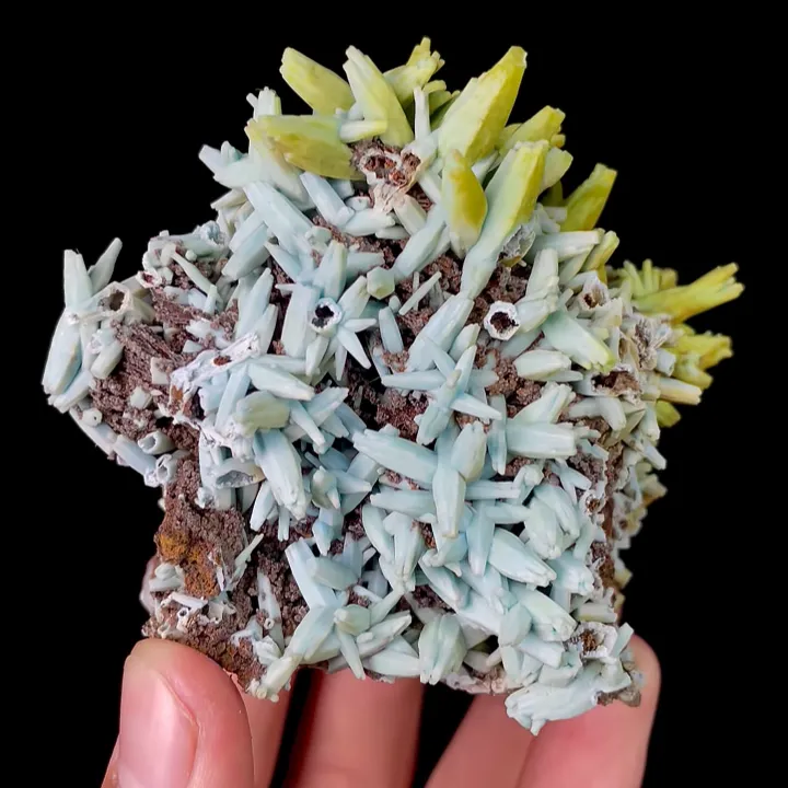 Natural Plumbogummite, Mineral Specimen:Guangxi,China (80*70*45MM) image