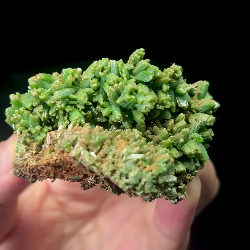 Natural Plumbogummite Mineral Specimen,High Quality Specimen,GUANGXI,CHINA(40*70*28mm) image