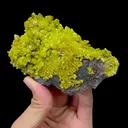 Natural Plumbogummite Mineral Specimen,High Quality Specimen,GUANGXI,CHINA(60*100*25mm) - image 1