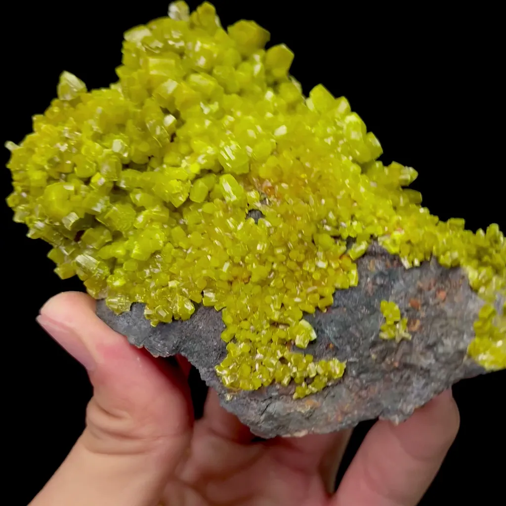 Natural Plumbogummite Mineral Specimen,High Quality Specimen,GUANGXI,CHINA(60*100*25mm) - image 2