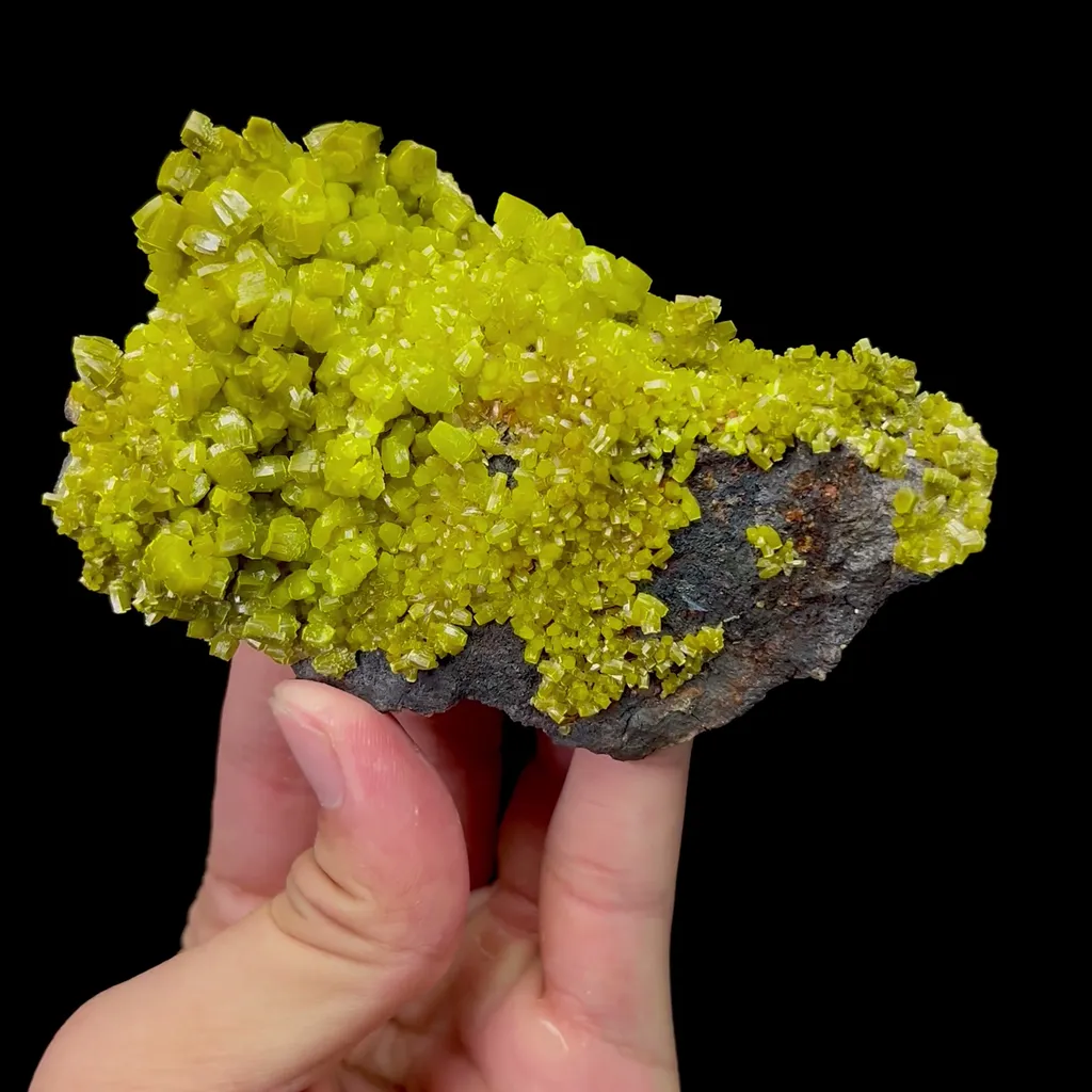 Natural Plumbogummite Mineral Specimen,High Quality Specimen,GUANGXI,CHINA(60*100*25mm) - image 4