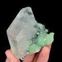 Natural Prehnite and Calcite, Mineral Specimen:Yunnan,China (60*75*35MM) - image 3