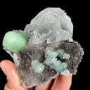 Natural Prehnite and Calcite, Mineral Specimen:Yunnan,China (90*85*50MM) - image 4