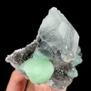 Natural Prehnite and Calcite, Mineral Specimen:Yunnan,China (90*85*50MM) - image 5