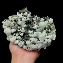 Natural Prehnite and Epidote Mineral Specimen,High Quality Specimen,ZHAOTONG,YUNNAN,CHINA(160*110*100mm) - image 4