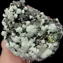 Natural Prehnite and Epidote Mineral Specimen,High Quality Specimen,ZHAOTONG,YUNNAN,CHINA(160*110*100mm) - image 2