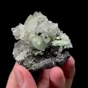 Natural Prehnite and Epidote Mineral Specimen,High Quality Specimen,ZHAOTONG,YUNNAN,CHINA(65*60*47mm) - image 3