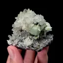 Natural Prehnite and Epidote Mineral Specimen,High Quality Specimen,ZHAOTONG,YUNNAN,CHINA(65*60*47mm) - image 5