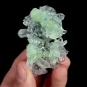 Natural Prehnite and Quartz Cluster, Mineral Specimen:Yunnan,China (55*30*30MM) - image 3