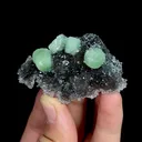 Natural Prehnite and Quartz, Mineral Specimen:Yunnan,China (60*35*15MM) - image 4