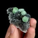 Natural Prehnite and Quartz, Mineral Specimen:Yunnan,China (60*35*15MM) - image 3