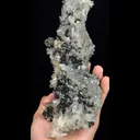 Natural Prehnite, Epidote and Quartz Cluster, Mineral Specimen:Sichuan,China (85*50*200MM) - image 4