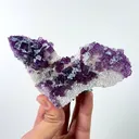 Natural Purple and Blue Cubic Fluorite, Mineral Specimen:Zhejiang,China (135*65*30MM) - image 1