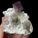 Natural Purple and Green Cubic Fluorite Mineral Specimen,High Quality Specimen,INNER MONGOLIA,CHINA(70*70*30mm) - image 1