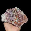 Natural Purple Creedite Mineral Specimen,High Quality Specimen,GUIZHOU,CHINA(158*122*43mm) - image 1
