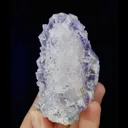 Natural Purple Cube Fluorite and Quartz Symbiosis comes from Yaogangxian,Hunan 50*45*65MM - image 3
