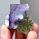 Natural Purple Cube Fluorite Hunan Yaogangxian 45*35*15 MM - image 3