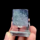 Natural Purple Cubic Fluorite and Bismuthinite, Mineral Specimen:Yaogangxian,Hunan (20*20*15MM) - image 4