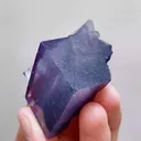 Natural Purple Cubic Fluorite and Bismuthinite Symbiosis comes from Yaogangxian,Hunan 35*35*30MM - image 4