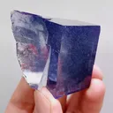 Natural Purple Cubic Fluorite and Bismuthinite Symbiosis comes from Yaogangxian,Hunan 35*35*30MM - image 5