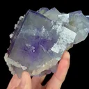 Natural Purple Cubic Fluorite and Calcite, Mineral Specimen:Yaogangxian,Hunan (130*110*60MM) - image 3