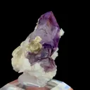 Natural Purple Cubic Fluorite and Calcite, Mineral Specimen:Yaogangxian,Hunan (25*25*40MM) - image 3