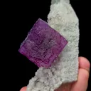 Natural Purple Cubic Fluorite and Candle Crystal Mineral Specimen,High Quality Specimen,YINDU,INNER MONGOLIA,CHINA(98*44*60mm) - image 2