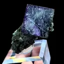 Natural Purple Cubic Fluorite and Jamstenite Coexists comes from Yaogangxian,Hunan 35*40*45mm - image 2
