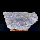 Natural Purple Cubic Fluorite and Pyrite Symbiosis comes from Yaogangxian,Hunan 125*65*30MM - image 1