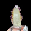 Natural Purple Cubic Fluorite and Quartz, Mineral Specimen:Yaogangxian,Hunan (20*20*30MM) - image 5