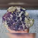 Natural Purple Cubic Fluorite and Quartz Symbiosis comes from Yaogangxian,Hunan 130*100*35MM - image 4