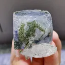 Natural Purple Cubic Fluorite and Quartz Symbiosis comes from Yaogangxian,Hunan 30*25*40MM - image 6