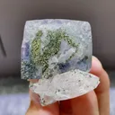 Natural Purple Cubic Fluorite and Quartz Symbiosis comes from Yaogangxian,Hunan 30*25*40MM - image 5