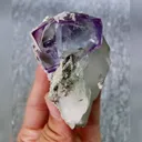 Natural Purple Cubic Fluorite and Quartz Symbiosis comes from Yaogangxian,Hunan 60*70*50MM - image 2