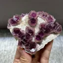 Natural Purple Cubic Fluorite comes from Anhui,China 105*80*25MM - image 1