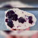 Natural Purple Cubic Fluorite comes from Anhui,China 120*80*40MM - image 3