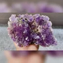 Natural Purple Cubic Fluorite comes from Anhui,China 155*95*40MM - image 3