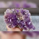 Natural Purple Cubic Fluorite comes from Anhui,China 155*95*40MM - image 2