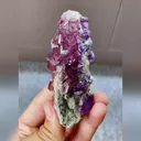 Natural Purple Cubic Fluorite comes from Anhui,China 50*80*35MM - image 4
