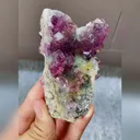 Natural Purple Cubic Fluorite comes from Anhui,China 50*80*35MM - image 2