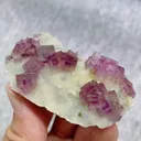 Natural Purple Cubic Fluorite comes from Anhui,China 65*35*15MM - image 3