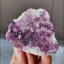 Natural Purple Cubic Fluorite comes from Anhui,China 65*60*20MM - image 1
