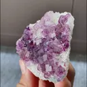 Natural Purple Cubic Fluorite comes from Anhui,China 65*60*20MM - image 2