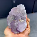Natural Purple Cubic Fluorite comes from Guizhou,China 110*100*50MM - image 2