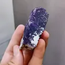 Natural Purple Cubic Fluorite comes from Guizhou,China 50*50*20MM - image 2