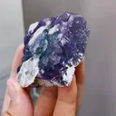 Natural Purple Cubic Fluorite comes from Guizhou,China 50*50*20MM - image 3