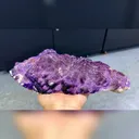 Natural Purple Cubic Fluorite comes from Henan,China 260*115*50MM - image 2