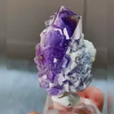 Natural Purple Cubic Fluorite comes from Xianghualing,Hunan 30*45*30MM - image 4
