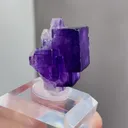 Natural Purple Cubic Fluorite comes from Xinjiang,China 27*15*20MM - image 2