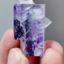 Natural Purple Cubic Fluorite comes from Yaogangxian,Hunan 19*22*35MM - image 3